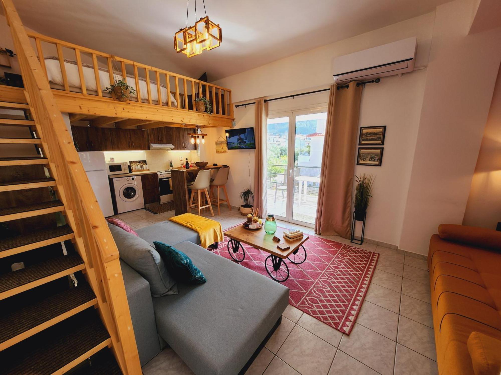Luxury Loft Apartment Vivian Patras Exterior photo